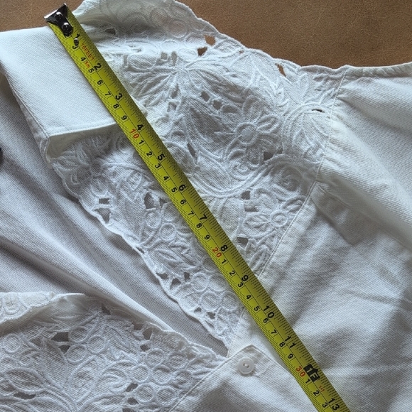 JONES NEW YORK Sleeveless Blouse with Lace - 2X - NWOT - Picture 9 of 12